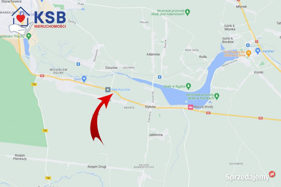 Działka budowlana 2000m2 Kuczów świętokrzyskie