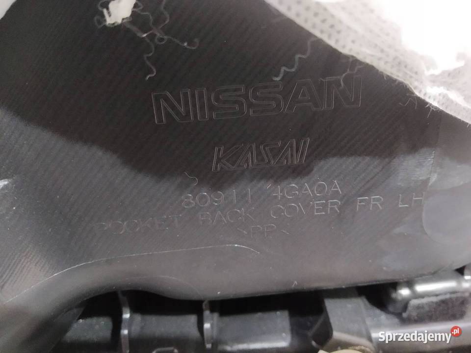 TAPICERKA BOCZEK LEWY PRZÓD KIEROWCY EU Infiniti osobowe