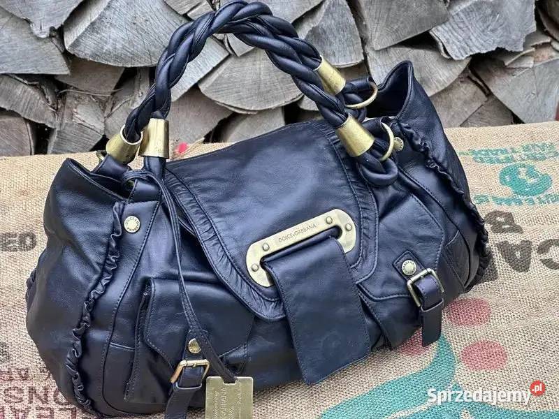 Duża torebka do ręki Dolce Gabbana Vintage 14cm