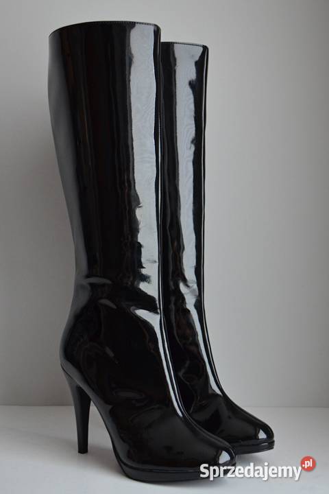 POŁYSKUJĄCE kozaki SMH na UWODZICIELSKIEJ podlaskie Białystok sprzedam