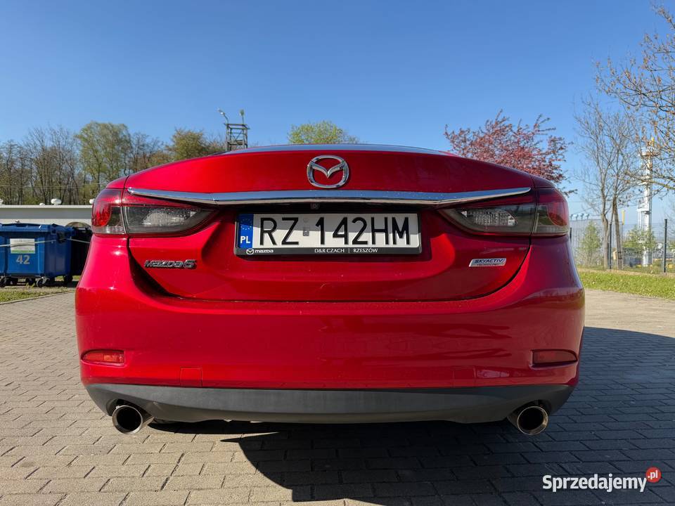 Mazda 6 III 25 192 automat 2016 podkarpackie Rzeszów sprzedam