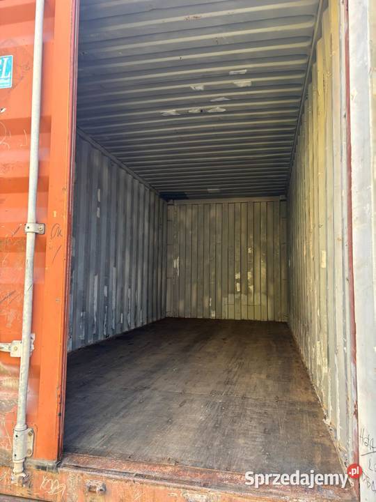 Kontener morski 6 metrowy 20 DV sprzedam Frombork sprzedam