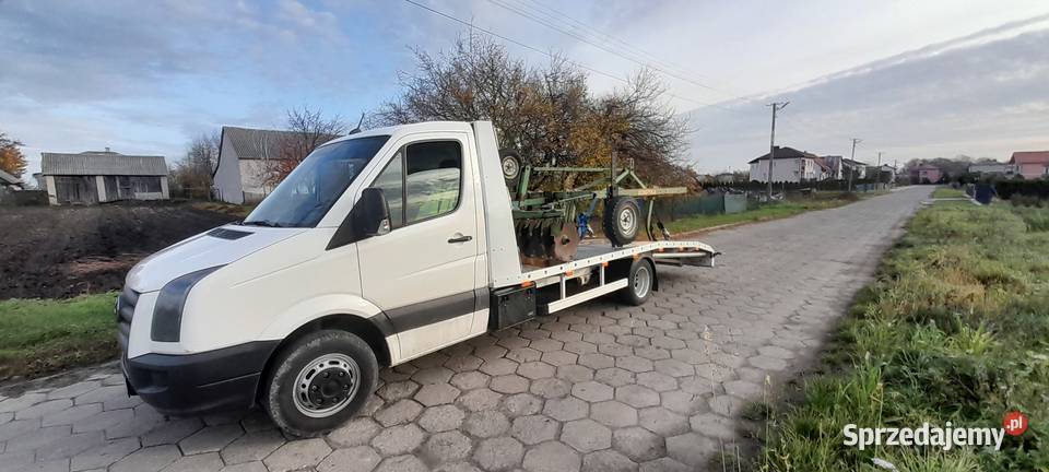 Auto Laweta Transpor Maszyn Holowanie Pomoc Zamość