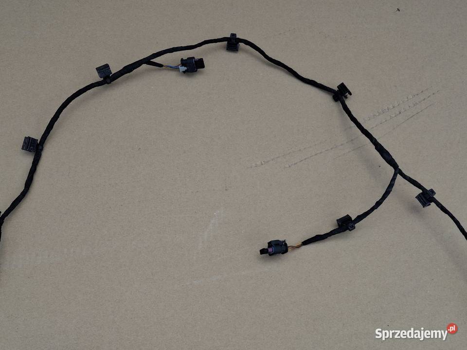 SKODA KODIAQ WIĄZKA INSTALACJA ZDERZAKA PRZÓD Bieleń