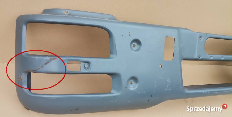 MAN TGL EURO 5 ZDERZAK METALOWY BUDOWLANY Bieleń