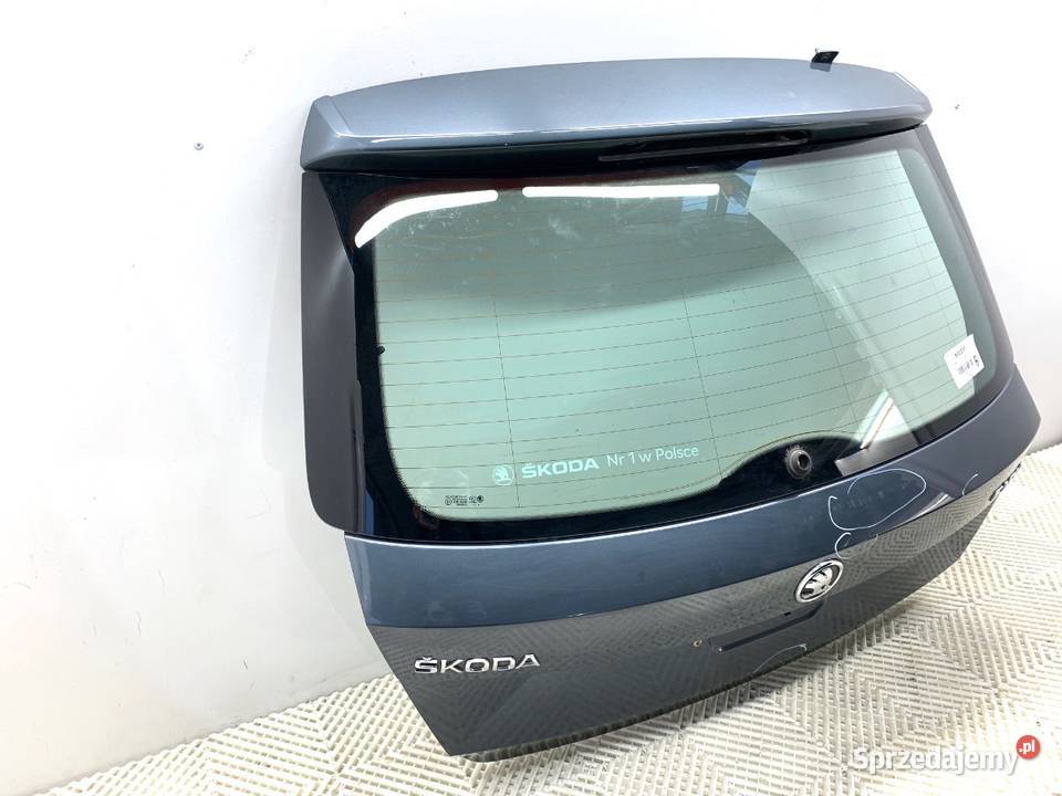 KLAPA TYŁ SKODA FABIA III Hatchback TYLNA osobowe podkarpackie sprzedam