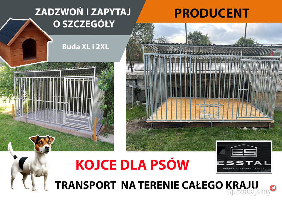 Kojec Psa 3x2 Kojce psa OCYNK ESSTAL Nowy Tomyśl
