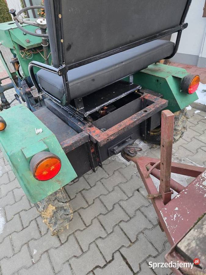 Ciagnik Sam S7 Z przyczepka Limanowa