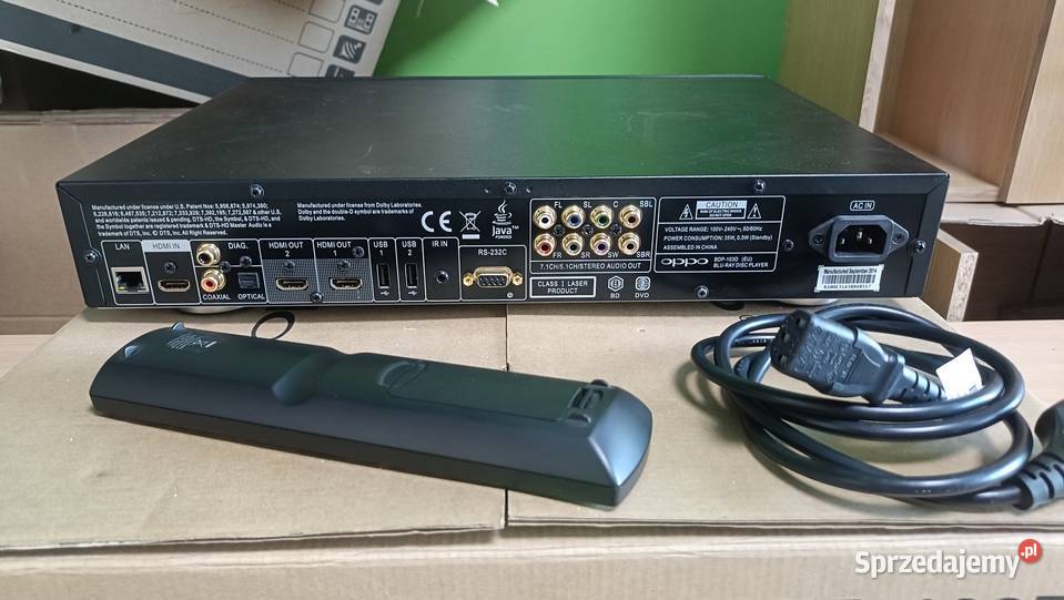 OPPO BDP103P Komplet