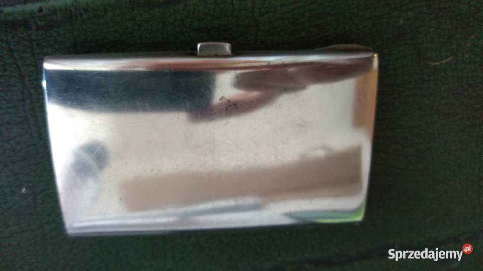 Srebne Etui Antyki Antyki Szymocice