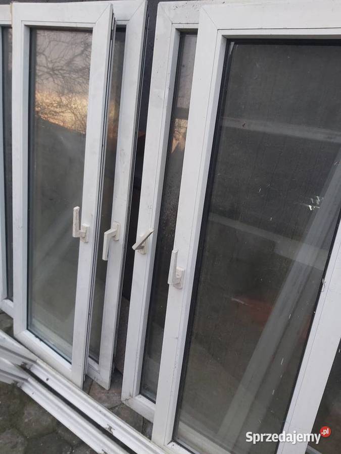 Okna PCV 2 Dwu skrzydłowe szer1510 x wys1590mm Wojkowice