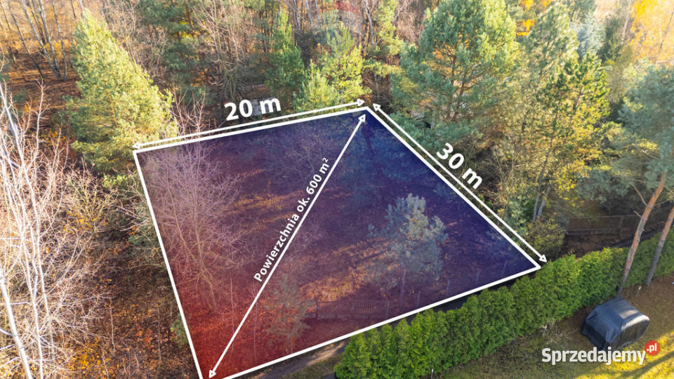 działkaZalew ZegrzyńskiStare Załubice polna