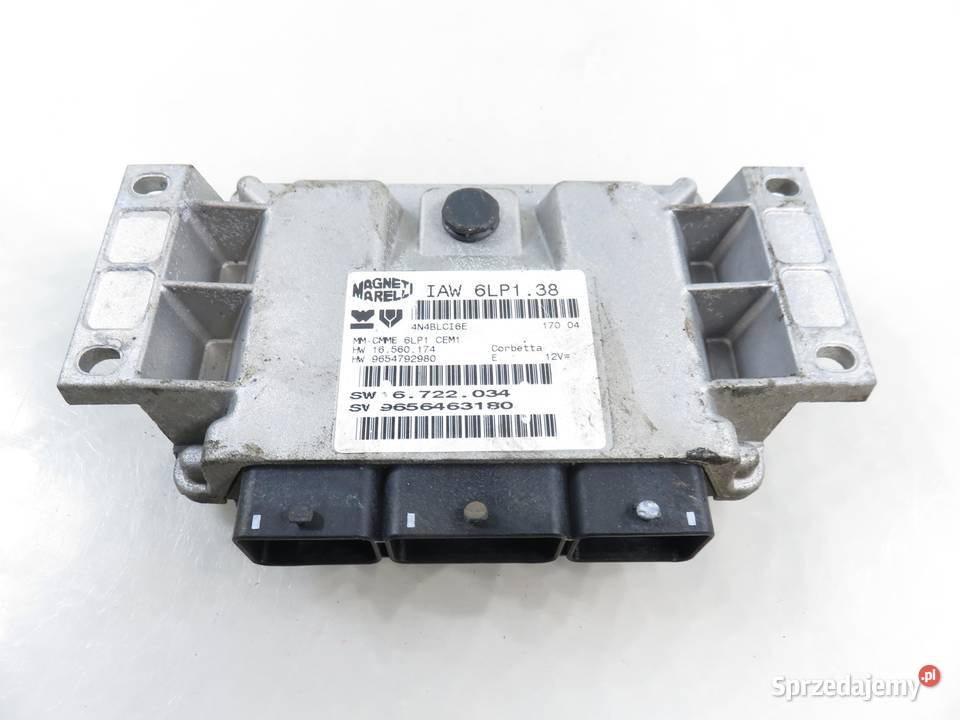 STEROWNIK PEUGEOT 307 20 9656463180 Komputery