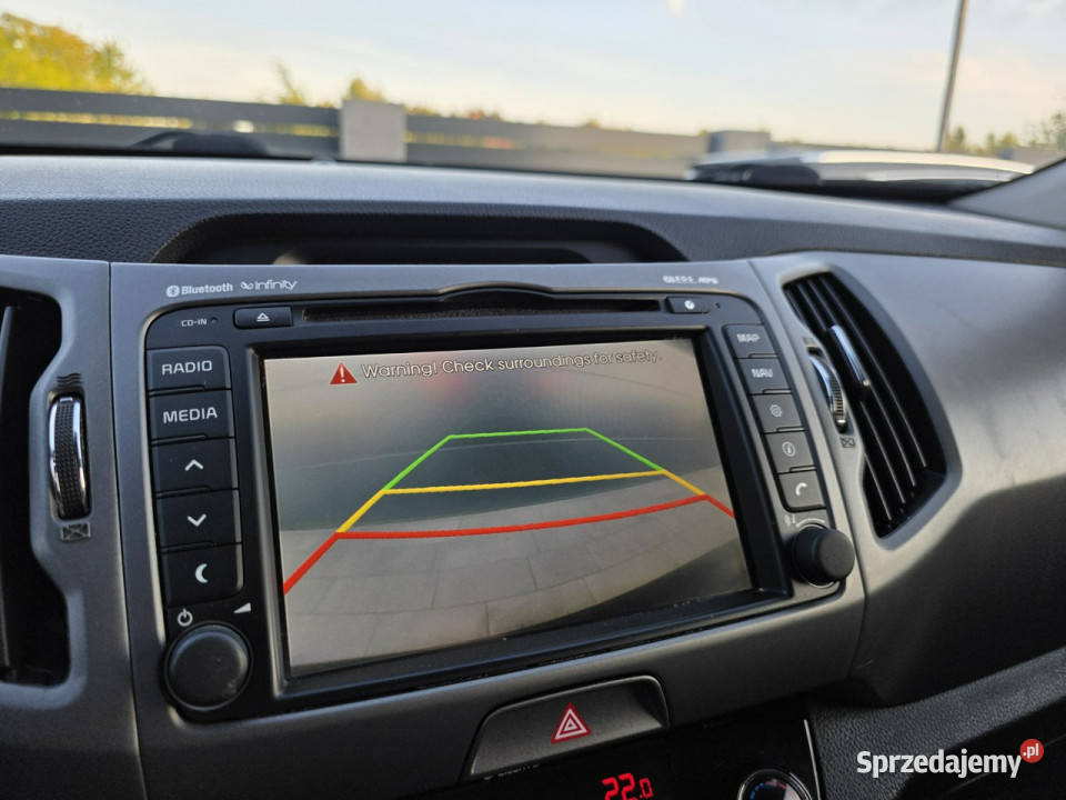 Kia Sportage BEZWYPADKOWY skóry kamera nowe czujnik parkowania Czarnków