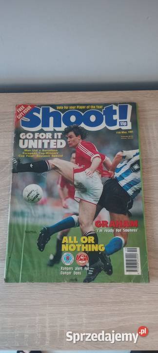 magazyn sportowy piłki nożnej Angielski Shoot Pozostałe Katowice