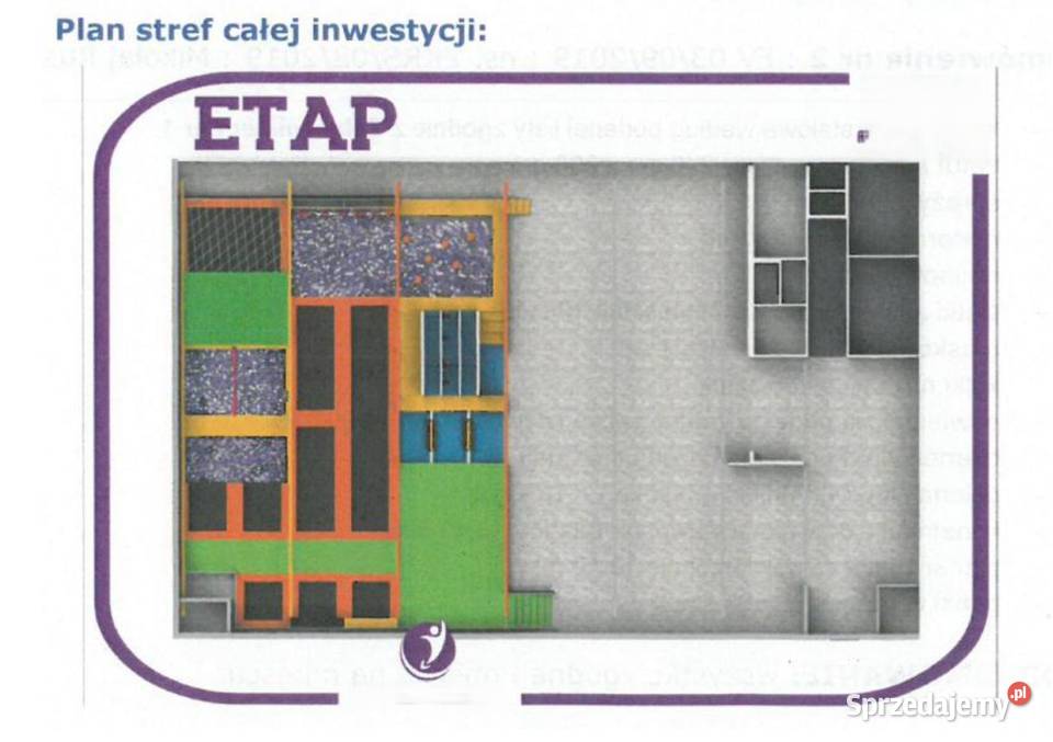 Park Trampolin złożony i gotowy do zabrania Pozostałe łódzkie