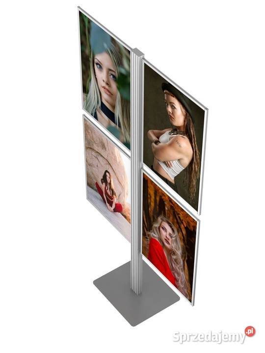 Stojak informacyjny 4 ramki B2 art 3037 sprzedam