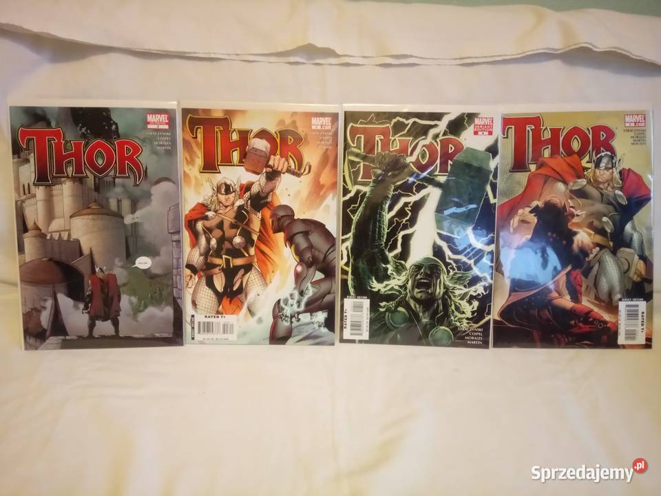 Komiksy Marvel Thor Straczynski Coipel 2007 USA Warszawa sprzedam