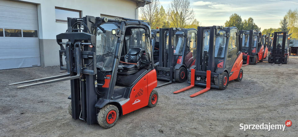 Linde H16T Triplex 462m 4 sekcje Małkinia Górna