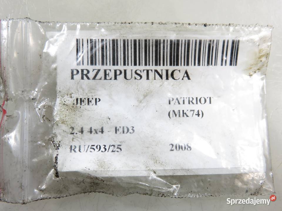 PRZEPUSTNICA JEEP PATRIOT MK74 24 5429090 osobowe