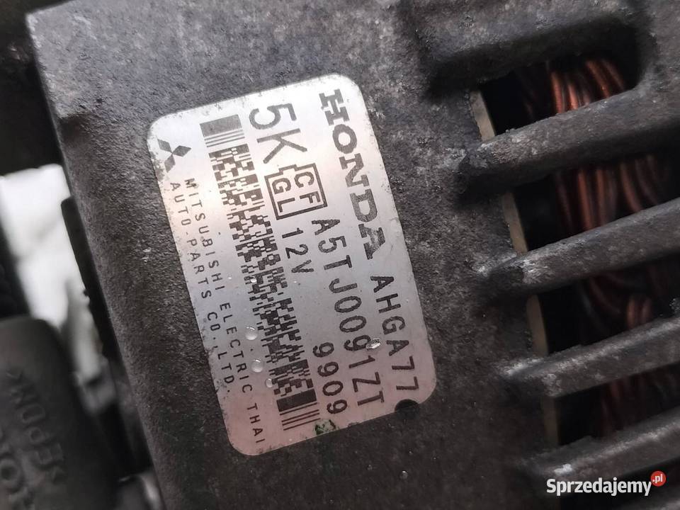 ALTERNATOR AHGA77 A5TJ0091ZT 13 IDSI Honda City osobowe