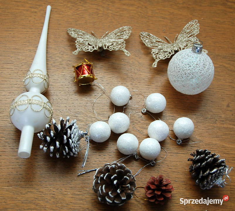 Bombki choinkowe 17 ozdoby świąteczne zestaw Warszawa sprzedam