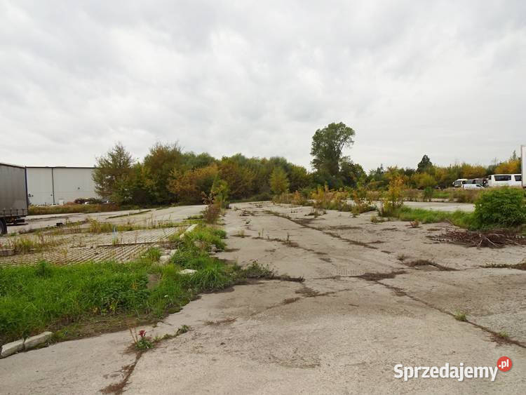 Podgórze do wyanjecia utwardzony plac Kraków sprzedam