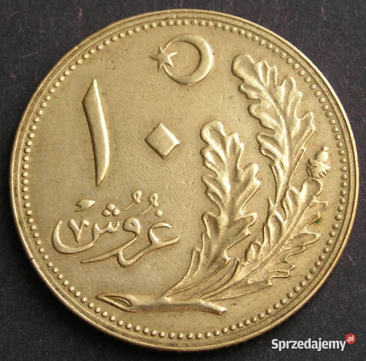 TURCJA 10 KURUS 1922