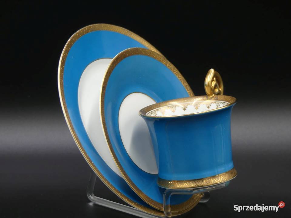 Zjawiskowe trio Miśnia Meissen Carl Teichert