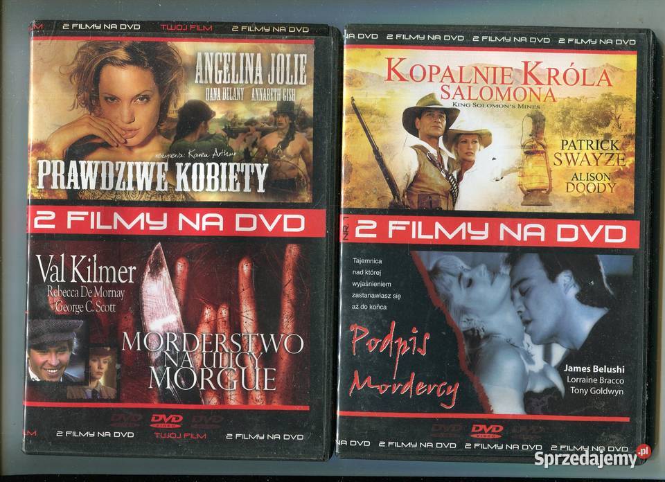 Kopalnie króla Salomona Podpis mordercy DVD zachodniopomorskie Szczecin sprzedam