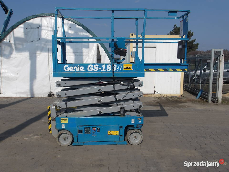 Podnośnik nożycowy zwyżka 8m Genie GS1930 Rok produkcji 2016 wielkopolskie