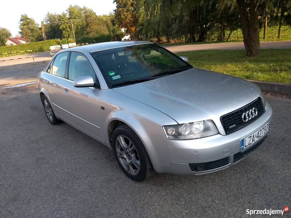 Audi a4 b6 25 TDI 180 QUATTRO podgrzewane fotele lubelskie Zamość