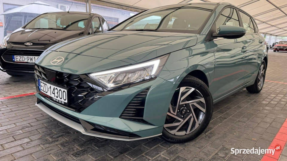 Hyundai i20 Hyundai I20 Automat III 2020 zielony łódzkie Zduńska Wola