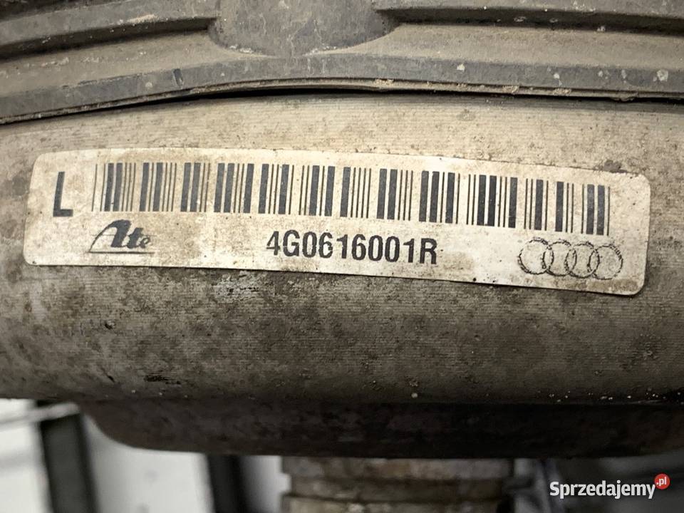 PODUSZKA ZAWIESZENIA LEWY TYŁ AUDI A7 4G Części samochodowe