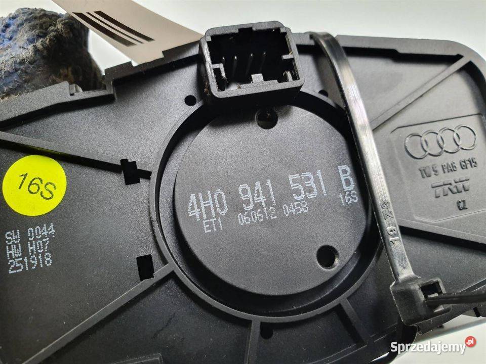 WŁĄCZNIK ŚWIATEŁ AUDI S8 D4 4H0941531B osobowe Lipno