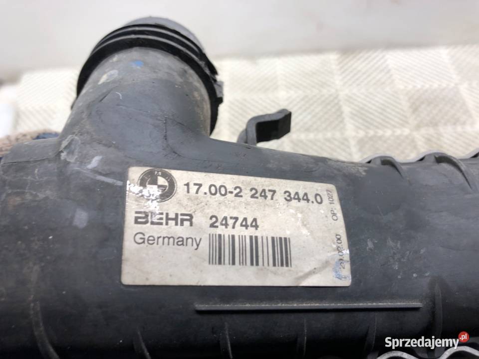 CHŁODNICA WODY BMW E39 29 184 2247345 9604
