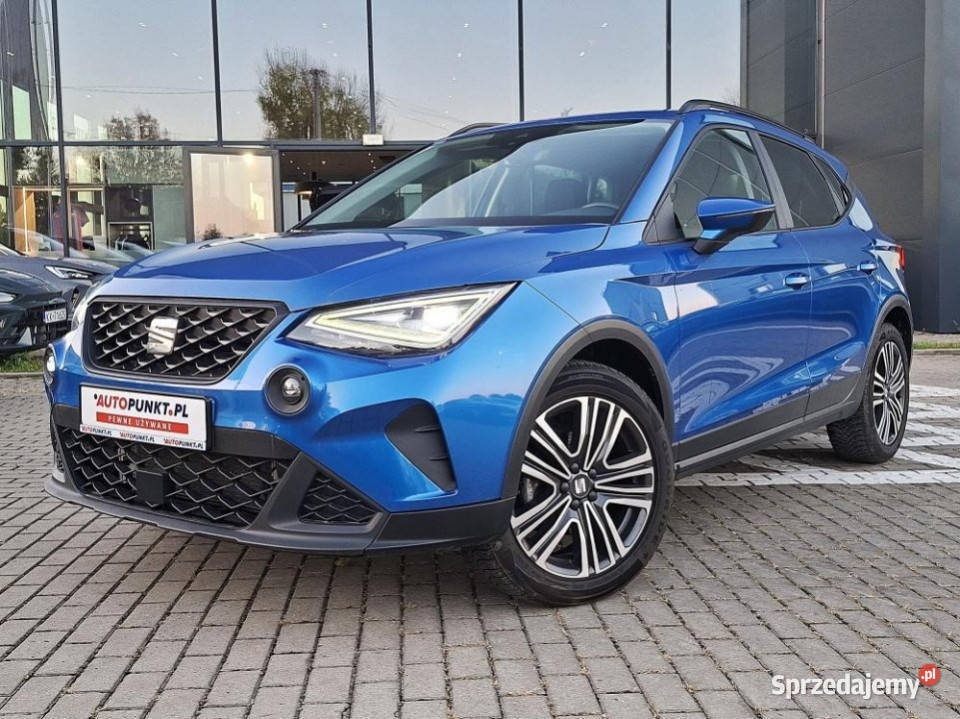 SEAT Arona 2023r FV23 Salon ASO FullLED VC AAAC małopolskie Kraków sprzedam