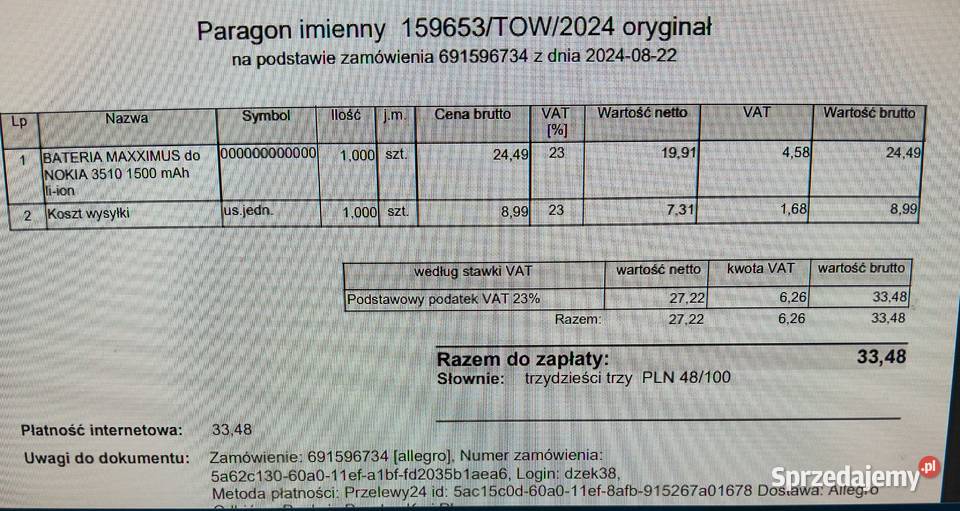 Nokia 3510i odnowiona Jaworzno sprzedam