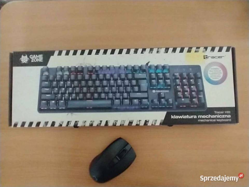 Zestaw komputerowy klawiatura mysz głośniki Ergonomiczny kształt podkarpackie Jarosław