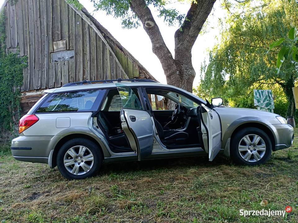 Sprzedam Subaru outback zamienię na tańsze auto Rok produkcji 2005 kujawsko-pomorskie Wąbrzeźno