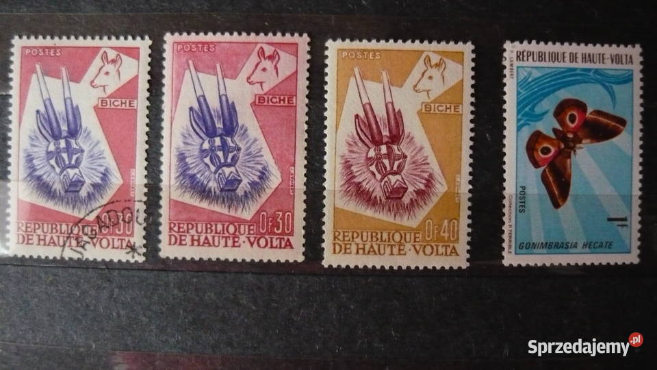Znaczki Górna Volta Myszków
