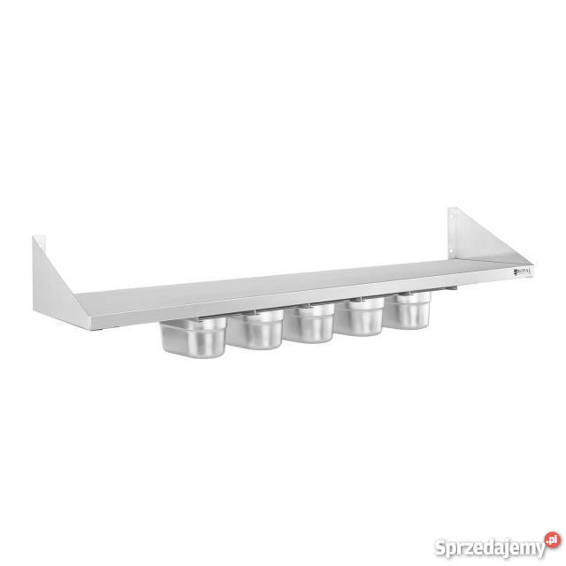 Pólka ze stali nierdzewnej 5 x GN19 Gastronomia