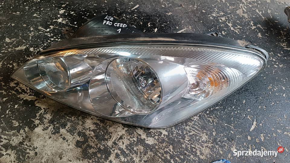 Lampa przednia przód lewa Kia Pro Ceed Europa Motoryzacja