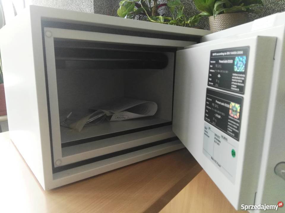 sejf na broń sejf ognioodporny FRS 32 EL Valberg Łódź sprzedam