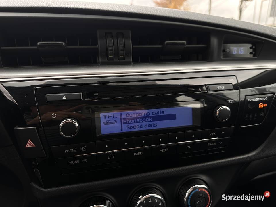 Toyota Corolla Salon PolskaI WŁFaktura światła do jazdy dziennej