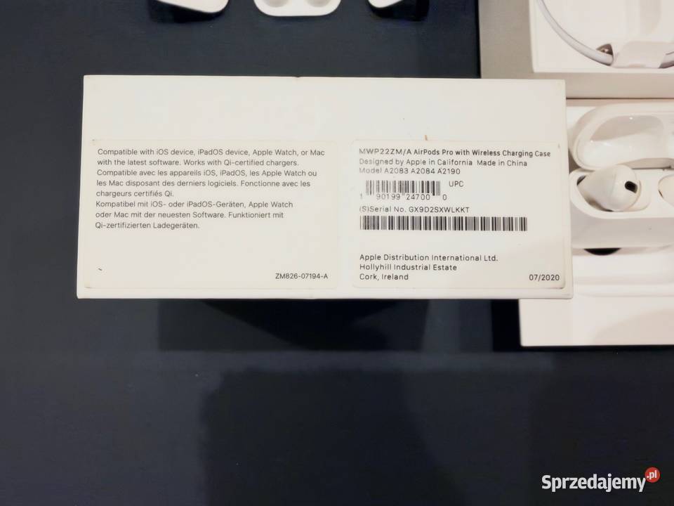 Apple AirPods Pro 1 generacji MagSafe stan Chwaszczyno