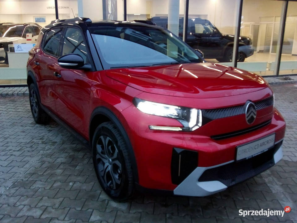 Citroen C3 Aircross PLUS HYBRID 145 Automat SUV Krasne