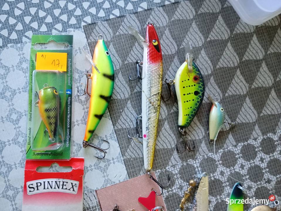 Przynęty na ryby sprzedam