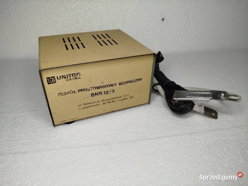 Zespół Prostownikowy Bezpieczny BNS 123 12V 3A Zgierz