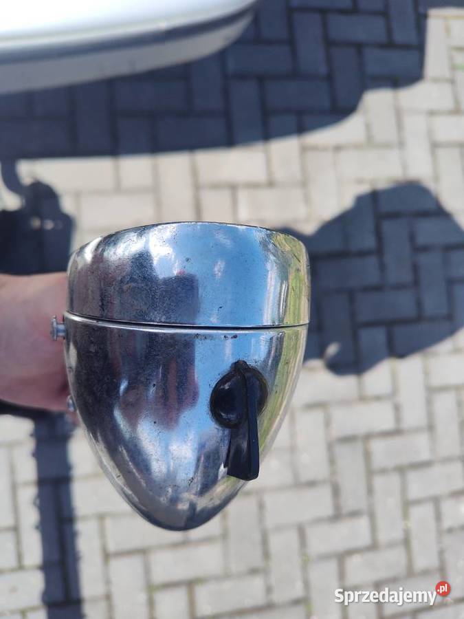 Stara lampa rowerowa Sport i Wypoczynek Ostrowiec Świętokrzyski